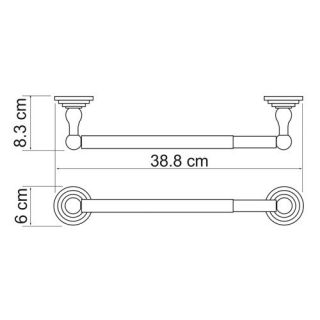 Wasserkraft Isar K-7391 Держатель бумажных полотенец
